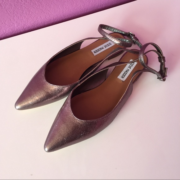 NWOT Steve Madden Cupid Strap Flat, size 8.5 - Picture 3 of 4